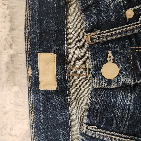 Dark wash Mother "the looker" skinny jeans in Double Trouble size 25! - Picture 2 of 12